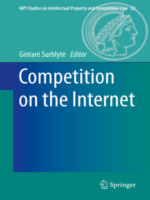 cover image of Competition on the Internet